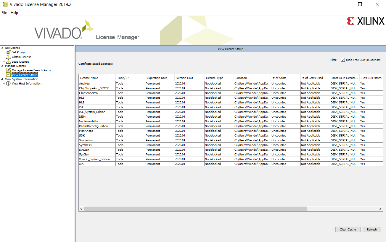 Vivado License — UltraZohm documentation